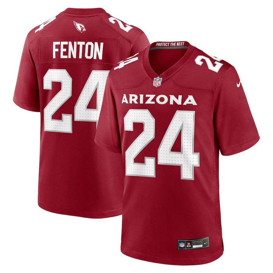 Men Arizona Cardinals #24 Rashad Fenton Nike Cardinal Game Player NFL Jersey->cincinnati bengals->NFL Jersey